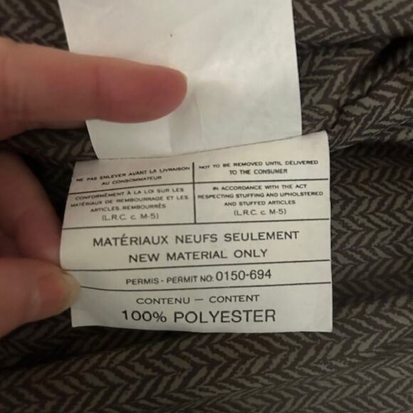 Vintage Creations de Cuir by Andre 100% Leather Brown Bomber Jacket - Size 42 - Picture 9 of 9